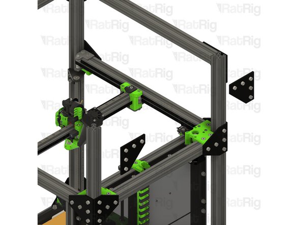 Corner plate assembly from Step 23 &amp; 27