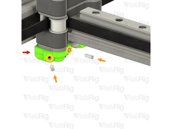 V-Core 4.0 X-Axis Gantry Assembly - Left Side
