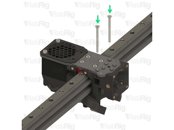2x M3x35 Cap Head Screw