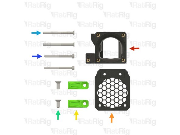 1x Prepared rr_vc4_toolhead_front from step 152