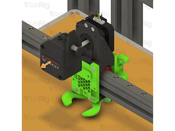 Remove the Bondtech BMG extruder
