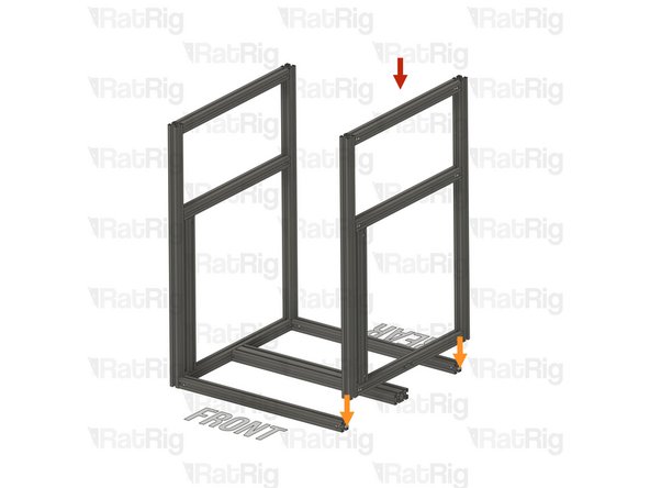 Right-hand side sub-assembly from step 23