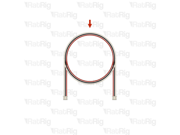1x Cable 2000mm - 3 Conductor 24AWG - JST-XH to JST-XH (Endstop pin out) (SKU: HW3030EC)