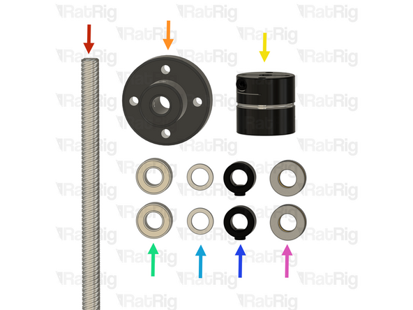 Leadscrew - TR8x8 Metric - 565mm