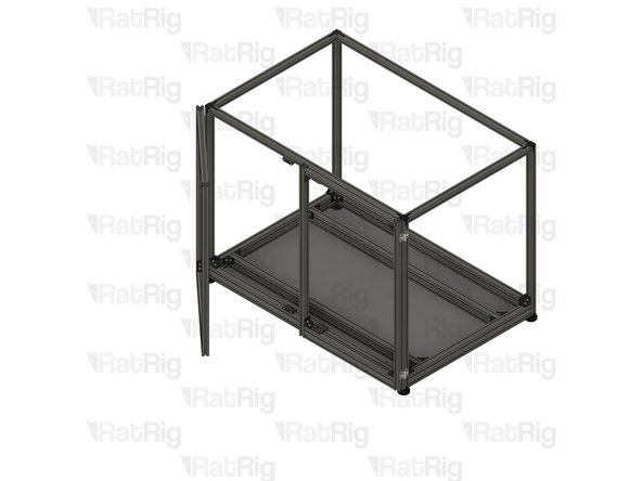 Test that both doors open and close without binding, and that the magnetic latches hold the doors closed