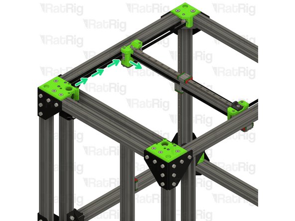 Feed the belt behind the right xy_joiner