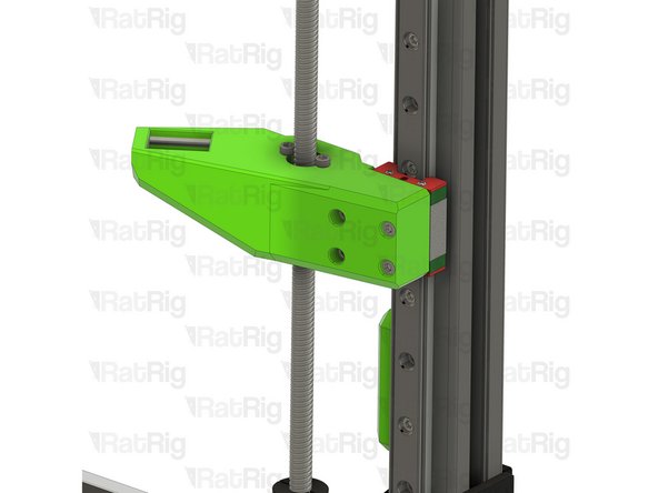 Do not overtighten the M3 Cap Head Screws as you damage the printed parts