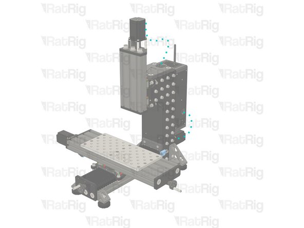 Route the Z-stepper wires as shown in the picture.