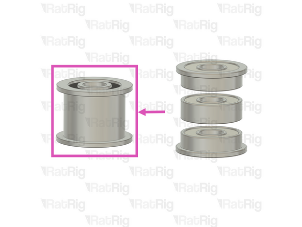 4x Ball Bearing 695ZZ