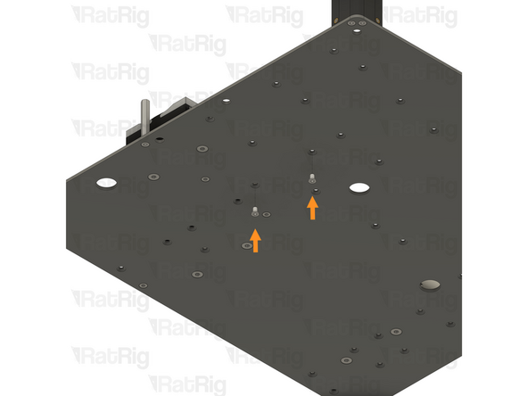 2x M3x6 Countersink Screw