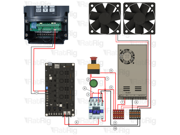 Take your time to double-check all the connections previously made.