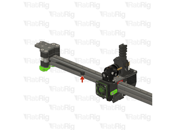 This step is not mandatory, it's just a Rat Rig tip on how to feed the belts on the idlers.