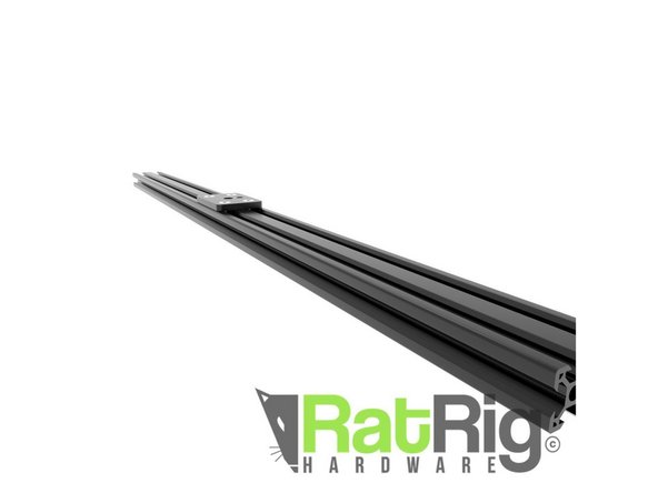 The underside of the rail is ready. The slider now has standard 3/8&quot; and 1/4&quot; connections.