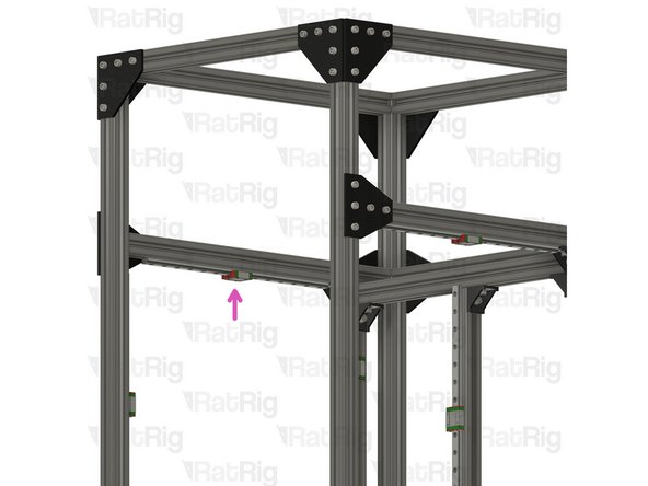 Insert the linear rail into the 3030 extrusion