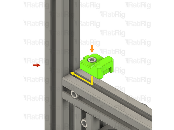 V-Core 4.0 Frame Assembly - Front-right corner
