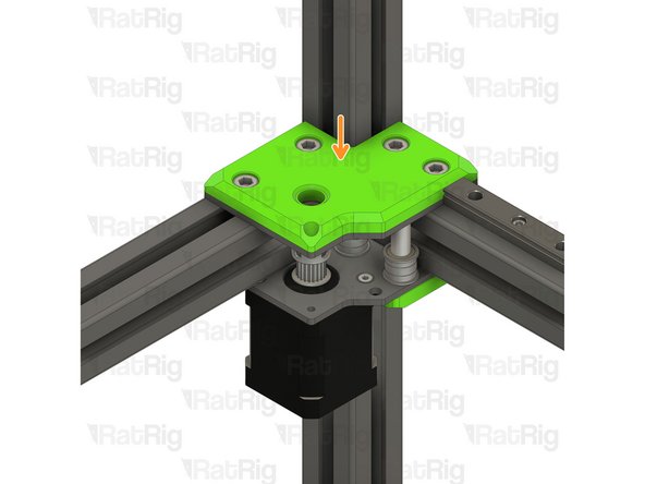 Make sure the plate is fully seated against the 3030 extrusion.