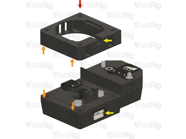 The VAOC wiring should have been pre-run in step 60 through step 63 of the Wiring Guide. The remaining VAOC assembly steps will need to be performed on the V-Core 4.0 assembly