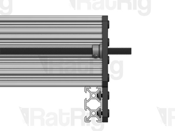 Lock Collar 8mm. Set it in position, but don't tighten for now.