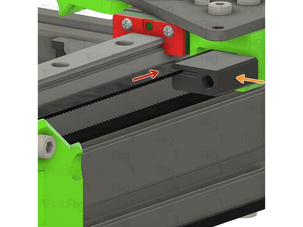 Cut end of 2GT 9mm timing belt