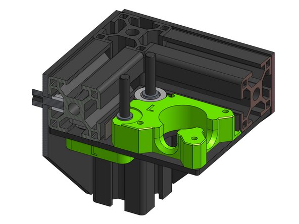 Put the belt in, flat side on the idler, leave the ends of the belt hanging loose