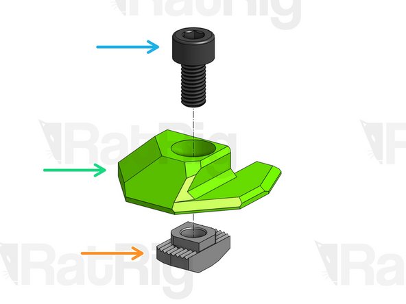 3030 Drop-in T-Nut M5