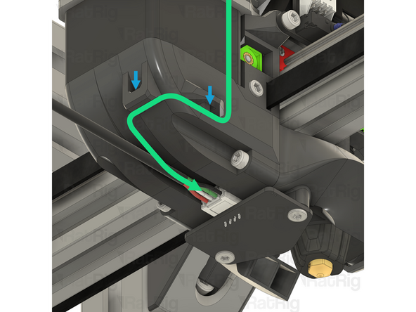 If you are building an IDEX variant of the V-Core 4.0, this is the left toolhead when viewed from the front