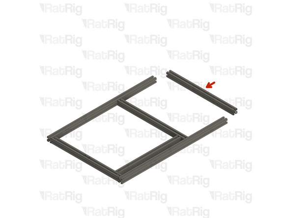 T-Slot 3030 Milled extrusion - 475mm