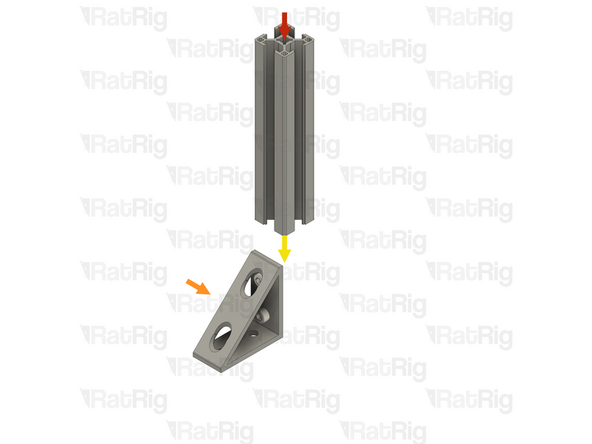 T-SLOT 3030 - Black Anodized - 150mm