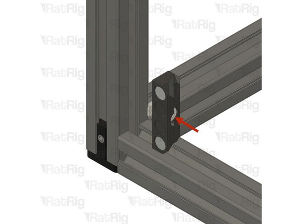 Position the magnet mount assembly as shown.