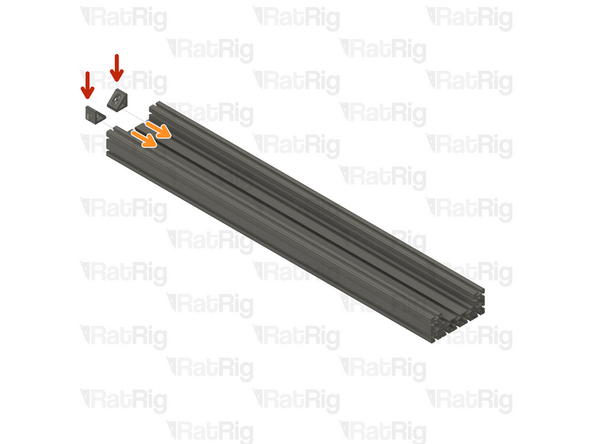 4040 Extruded Corner Assembly