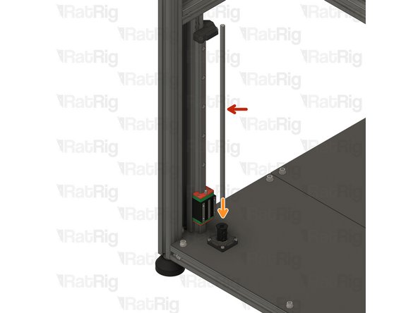 375mm TR8x4 Lead Screw