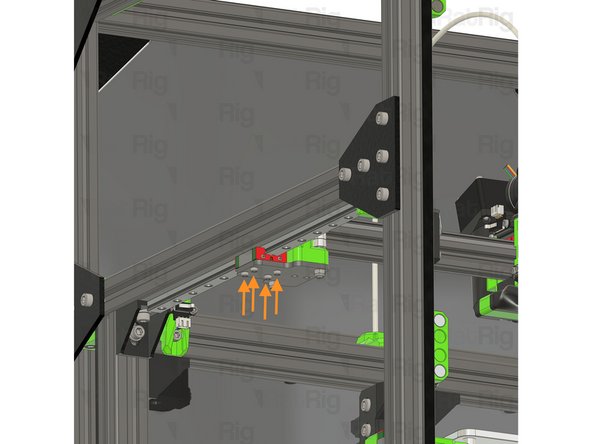 Repeat to remove the second CoreXY belt