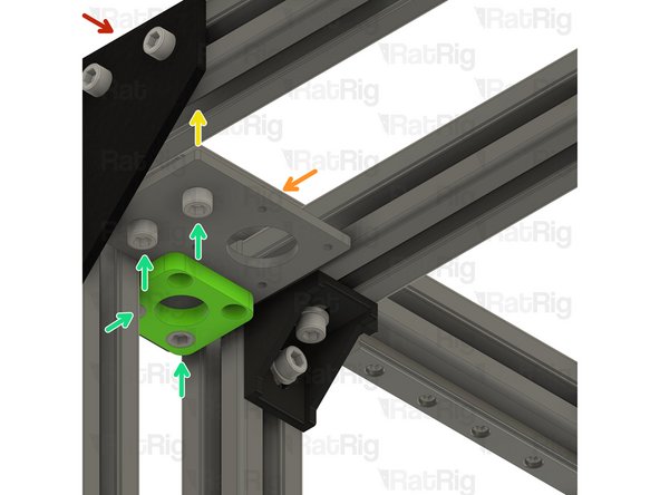 V-Core 3.1 Frame Assembly - Rear Right Corner