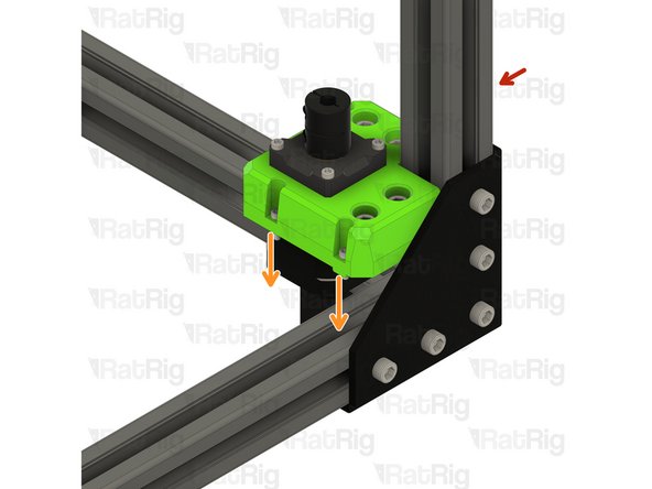V-Core 3.1 Frame Assembly - Front Right Corner