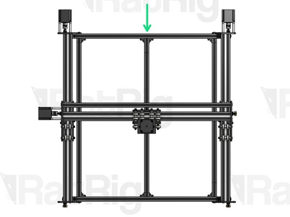 Place one outward support profile on the left side of your frame and the other on the right, aligned with the ends of the Angle Corners. Slide 2 T-Nuts (which you already inserted on the X Base 2040 profiles on step 2) behind each L bracket, aligning them with the holes, and slightly tighten the inner supports with the Cap Head Screws M5x8mm.