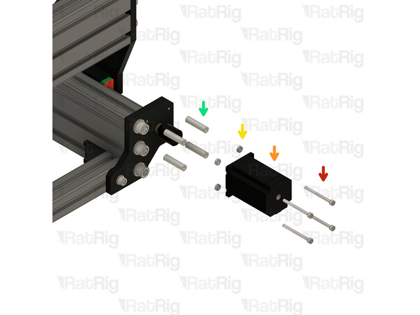 4x M5x55 Cap Head Screw