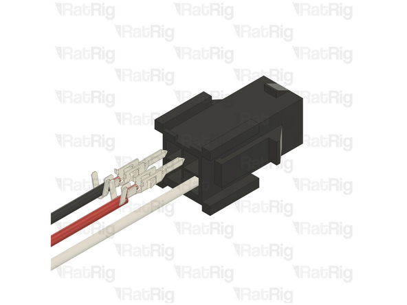 Insert them into the Connector - Molex Micro-Fit - 4 Pin - Female (43020-0400) as shown on the images