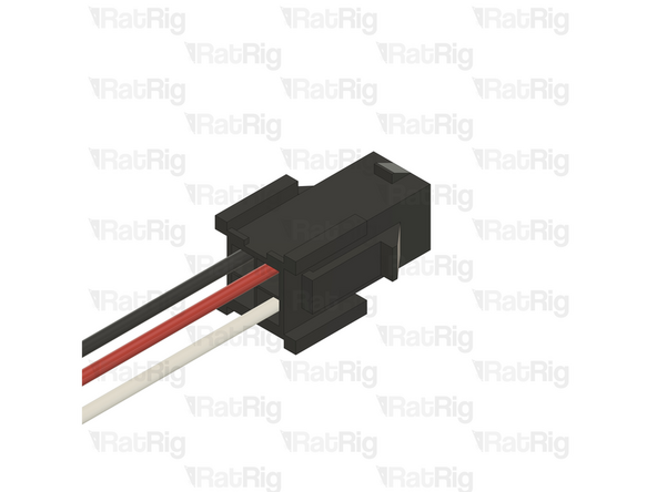 The small lock piece on the connector must be facing upwards.