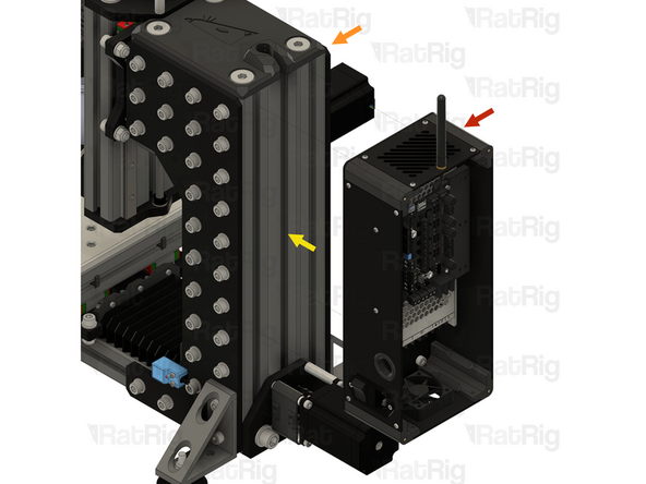 1x Enclosure assembly