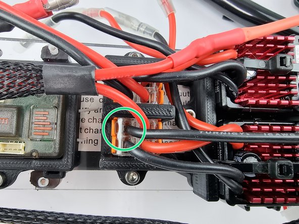 Once inserted lift the lever up to lock the wire into place.