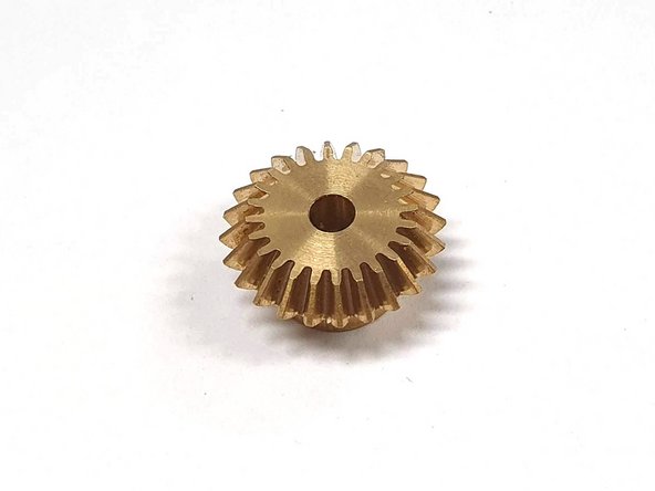 2 x 4mm Bore Bevel Gear are required for the Aft Cap Assembly