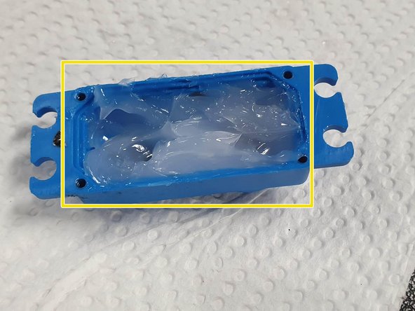 Fill the lid with Silicone Grease