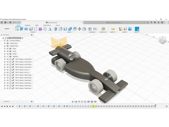 Congratulations, the assembly is finished!