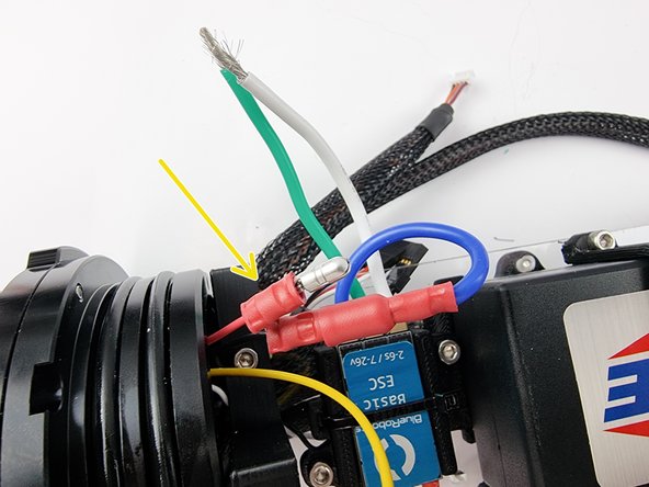 Give the connector a tug to ensure that it is crimped on properly and not going to slide off.