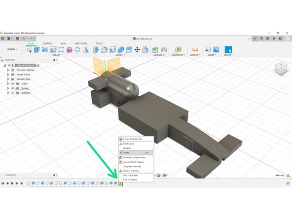 To progress, we must first take a step back.