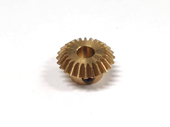 2 x 6mm Bore Bevel Gear are required for the Aft Cap Assembly