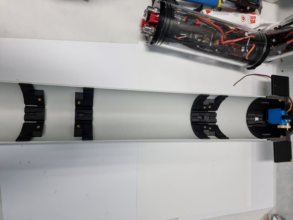 Secure them with 4 x M3x8mm Socket Head Cap Screws