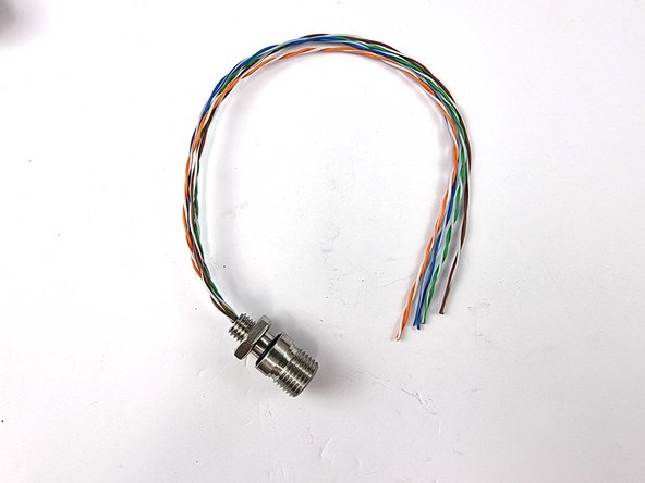 Locate and unpack the 8 pin bulkhead connector