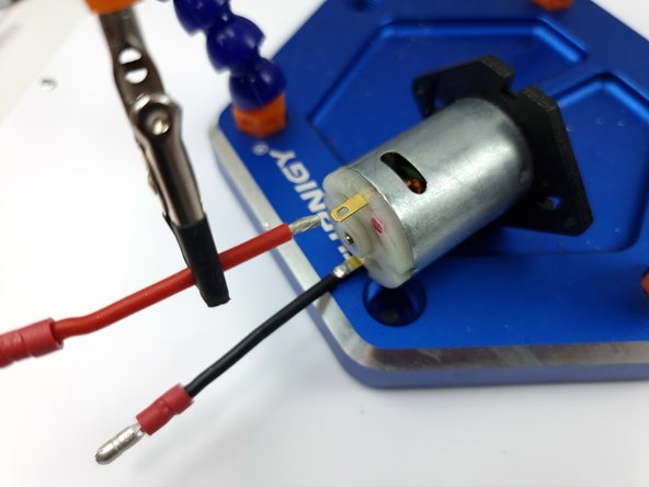 Using a soldering stand can be helpful to hold the wires in place etc