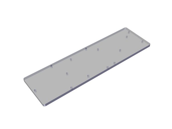 1 x Laser Cut PPM Support Plate is required for the PPM Assembly